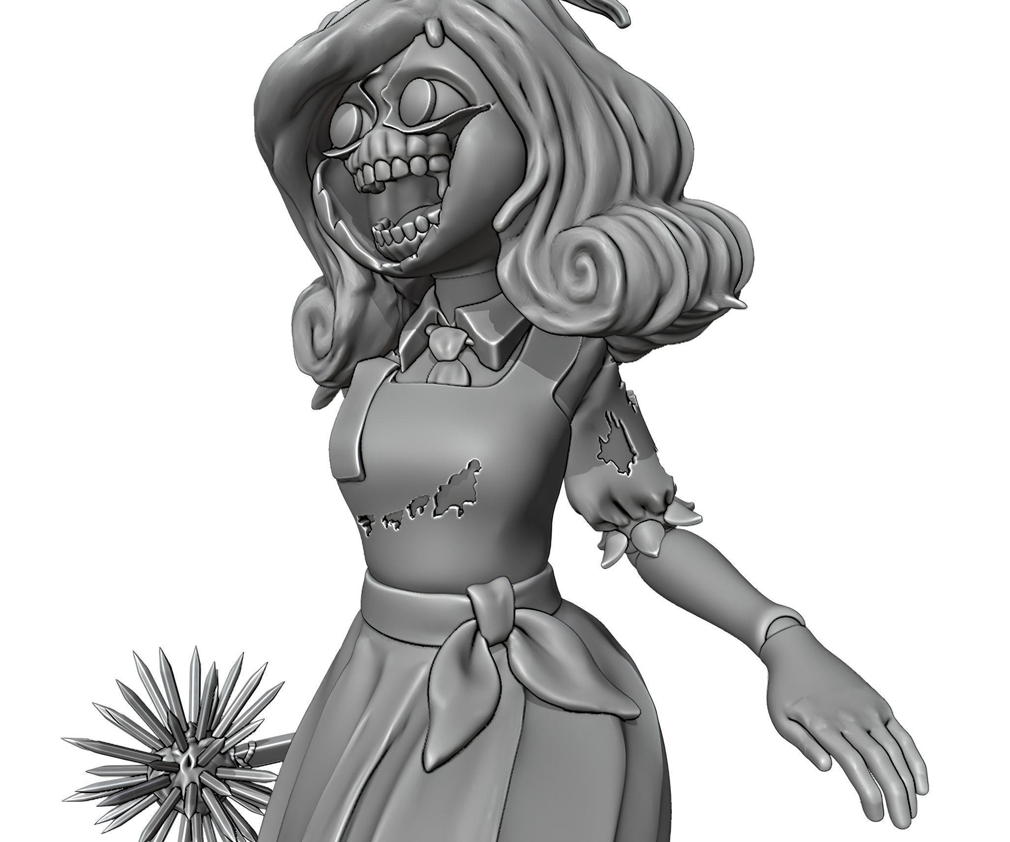 Miss Delight 3D print model_6