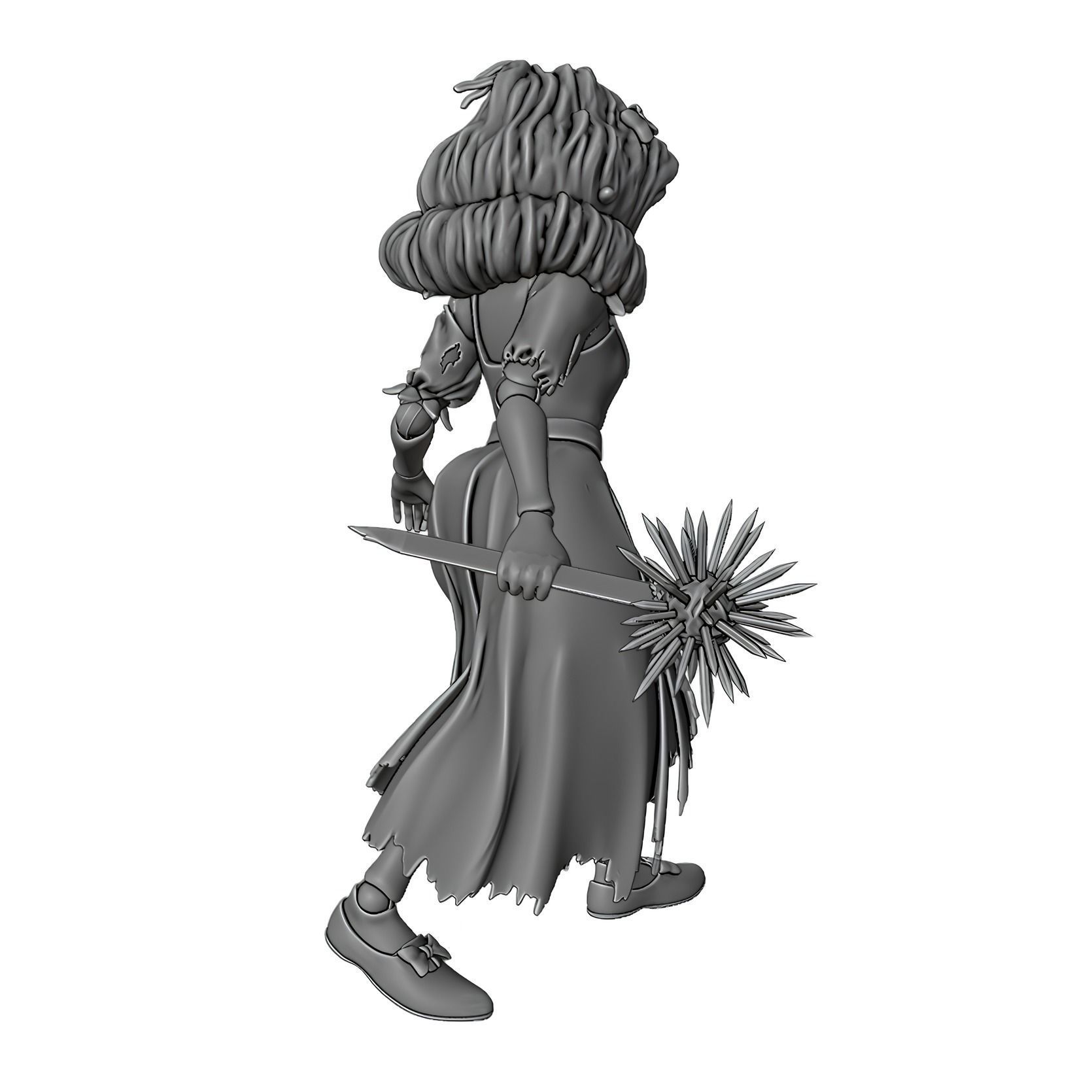 Miss Delight 3D print model_3