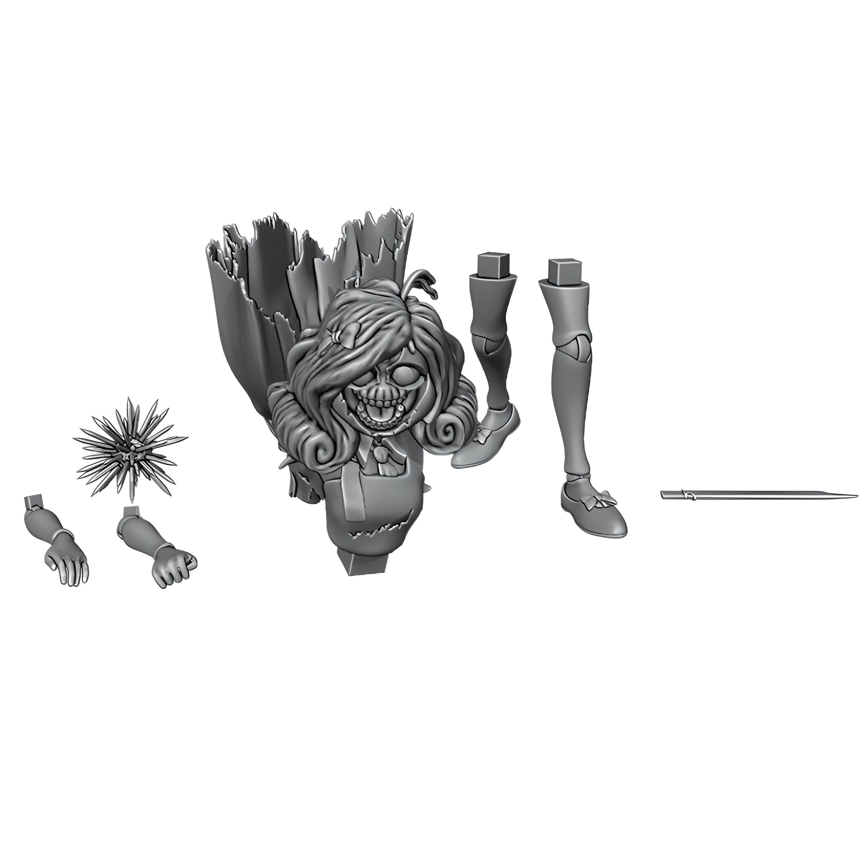 Miss Delight 3D print model_10