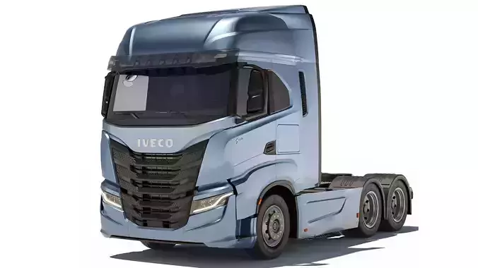 Iveco S-Way 570 6x2 2022 3D model