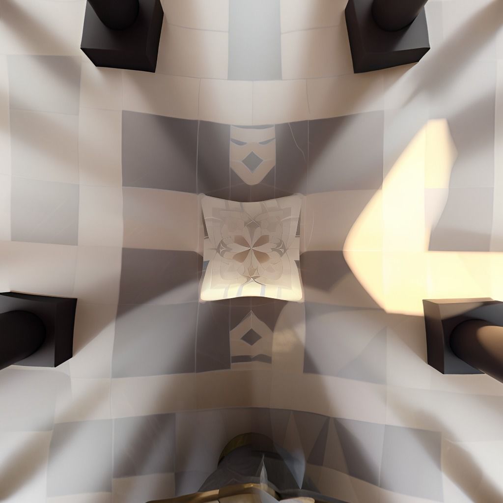 HDRI Skybox Moroccan Style Low-poly 3D model_4