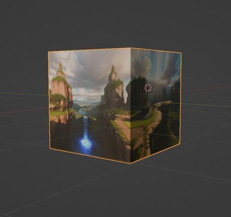 HDRI Skybox Moroccan Style Low-poly 3D model_5