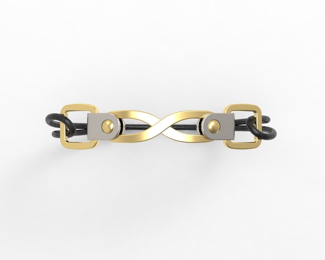 R 003-b bracelet 3D print model_2