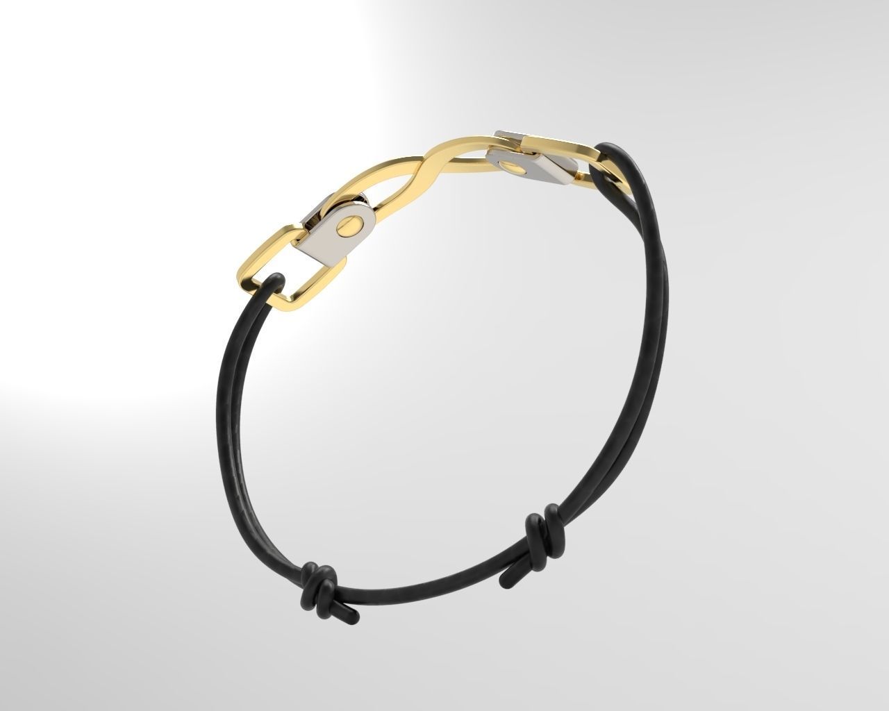 R 003-b bracelet 3D print model_6