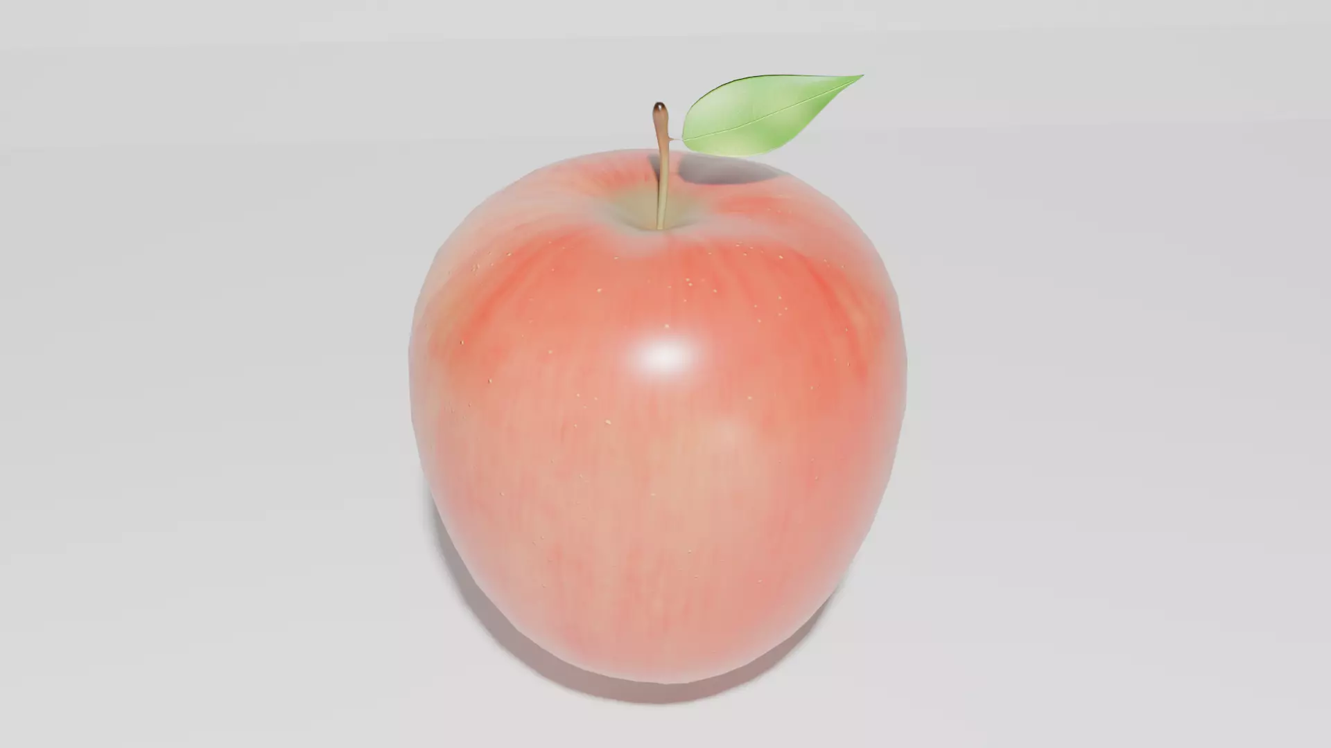 Apple Model 3D Free 3D model