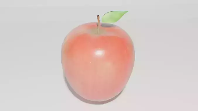 Apple Model 3D Free 3D model
