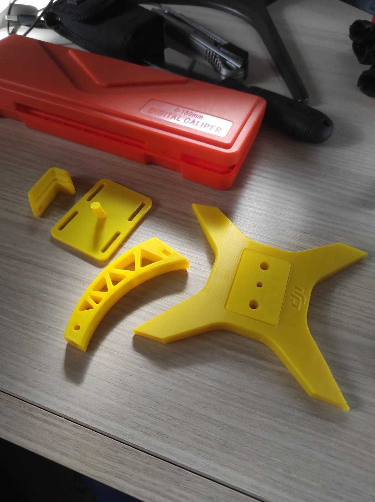 Drone Stand 3D print model_11