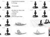 5e bundle of 14 condition markers stackable plates 3D model 3D ...