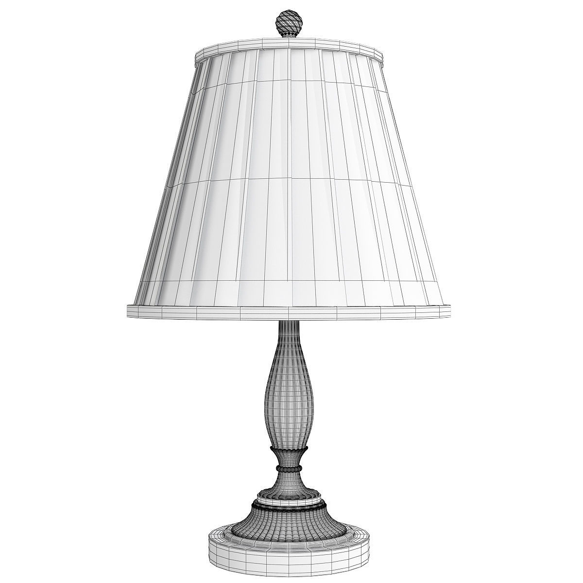 TRACY TL Low-poly 3D model_1