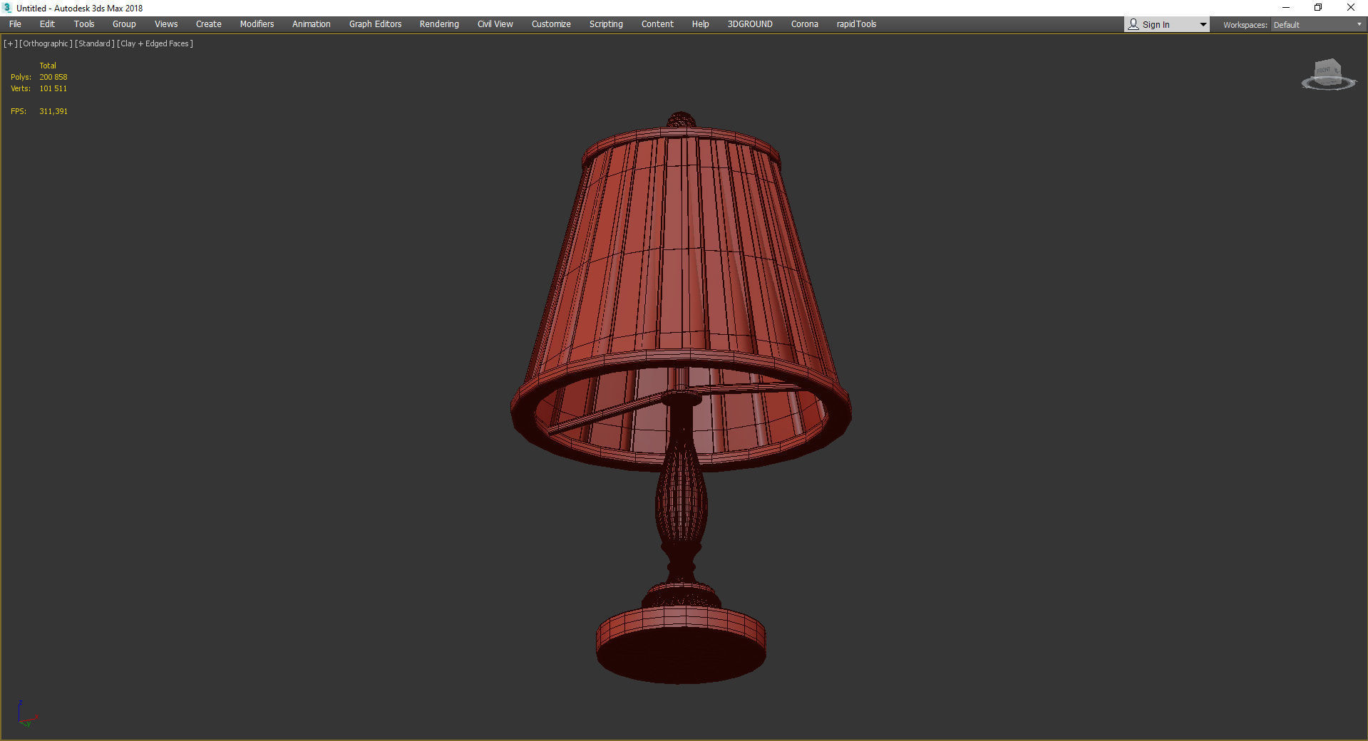 TRACY TL Low-poly 3D model_3