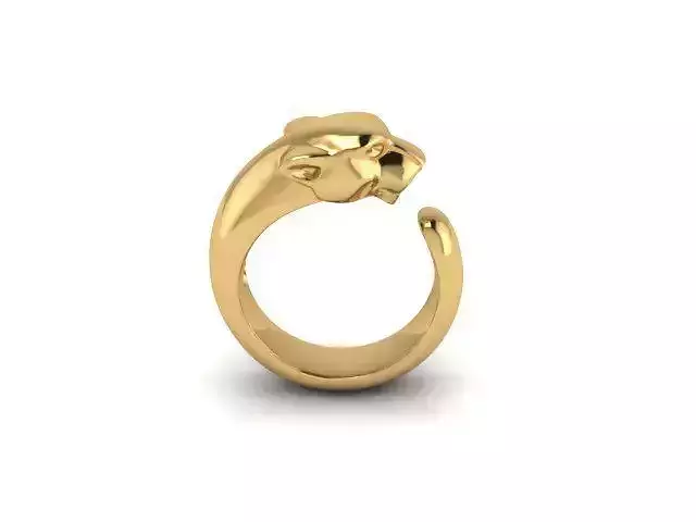 Panther Ring 3D print model