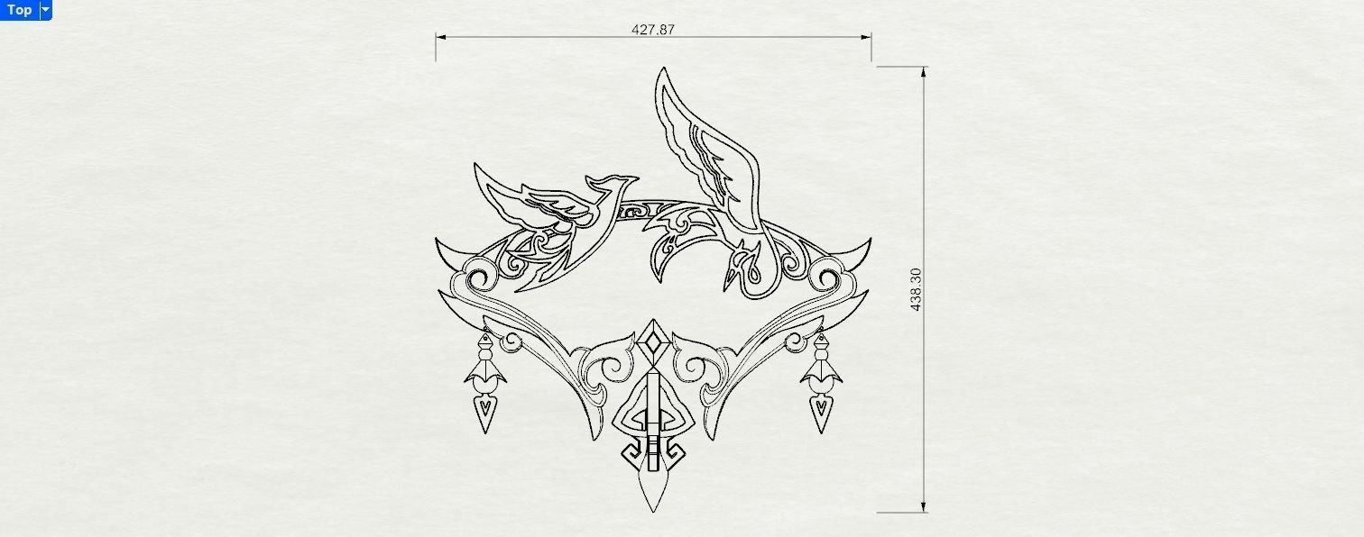 Genshin Impact Cloud Retainer Xianyun Fan Cosplay 3d Printable 3D print model_17