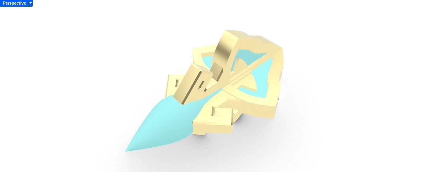 Genshin Impact Cloud Retainer Xianyun Fan Cosplay 3d Printable 3D print model_8