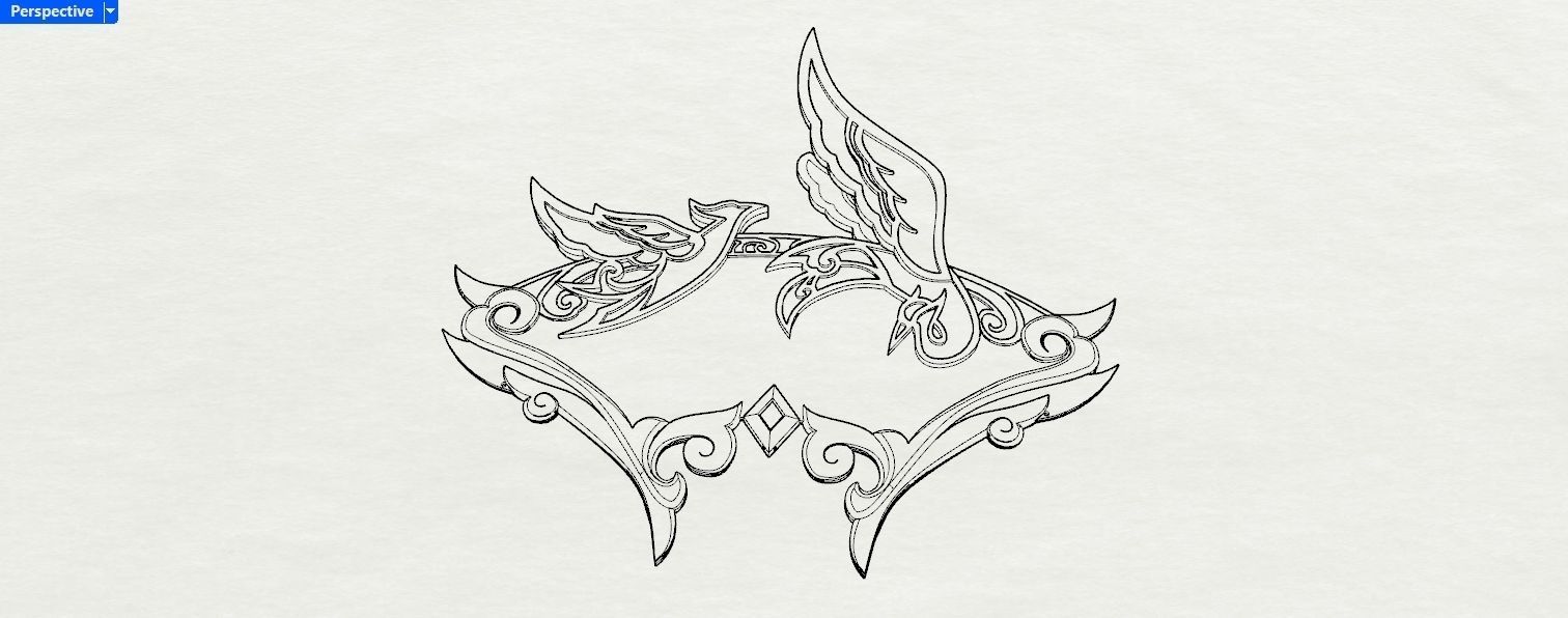 Genshin Impact Cloud Retainer Xianyun Fan Cosplay 3d Printable 3D print model_10