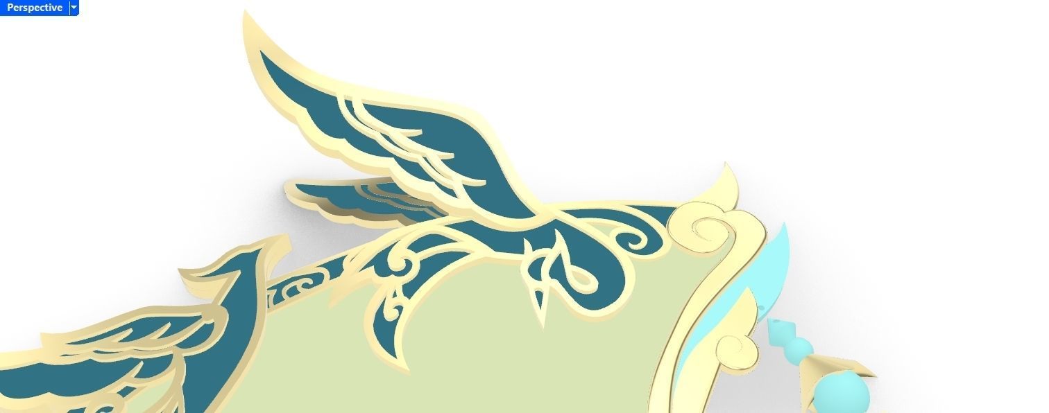 Genshin Impact Cloud Retainer Xianyun Fan Cosplay 3d Printable 3D print model_4