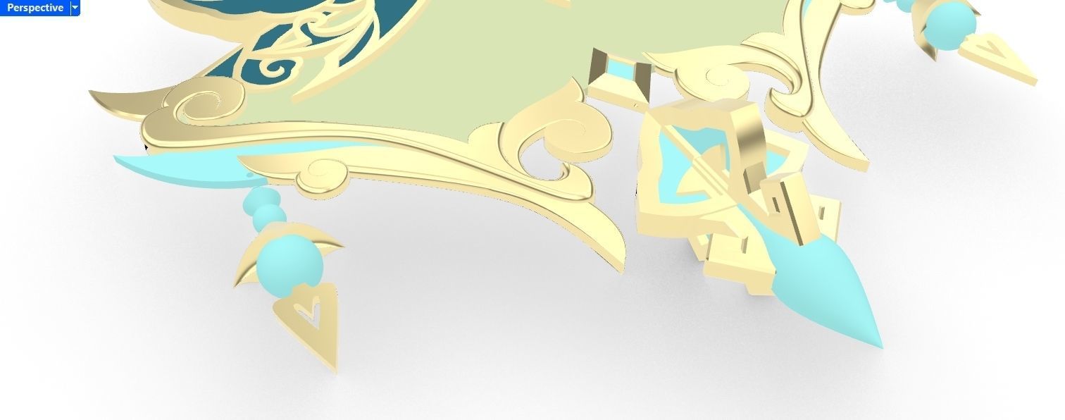 Genshin Impact Cloud Retainer Xianyun Fan Cosplay 3d Printable 3D print model_3