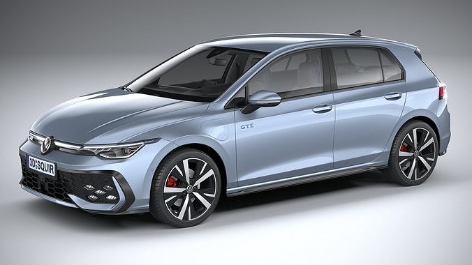 Volkswagen Golf GTE 2024 3D model