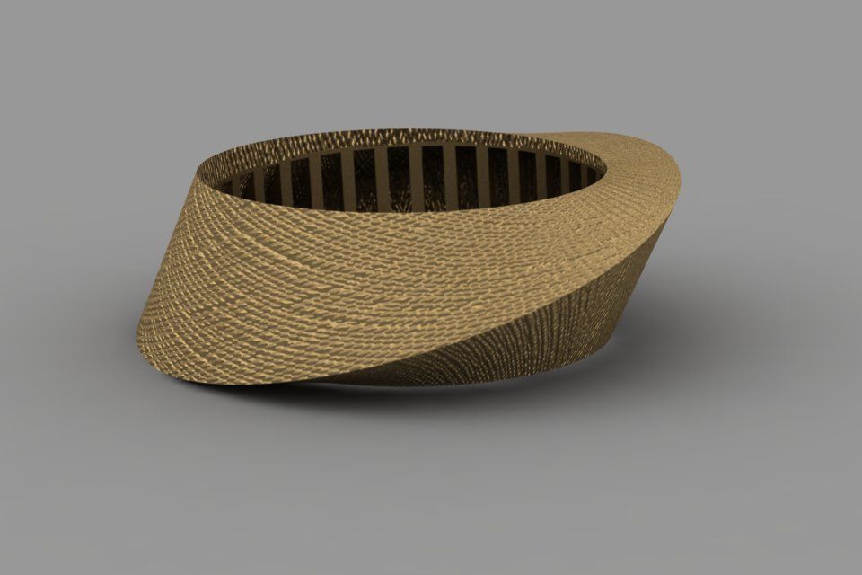 Triangle Ring 3D print model_2