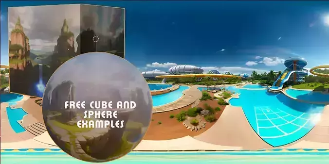 HDRI Skybox Waterpark