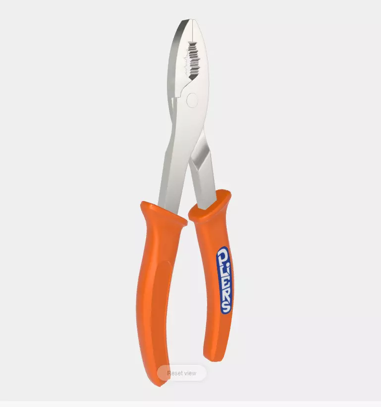 Multipurpose Pliers Free low-poly 3D model