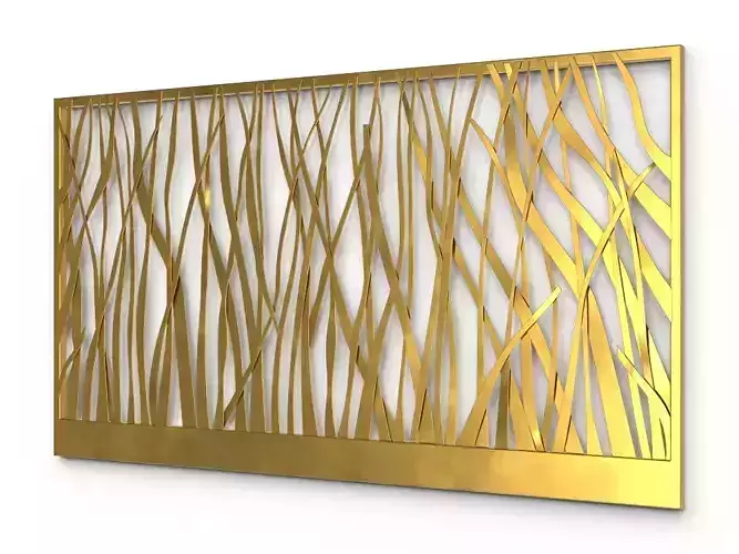 WALL DECOR GOLD H2000255
