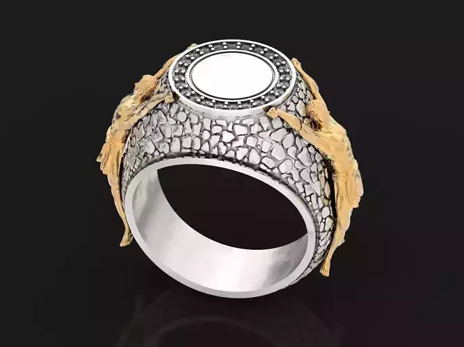 man ring Atlanta holds the sky Greek mythology 1055 3D print model