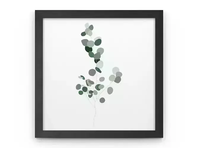 WALL FRAME BLACK H2000266