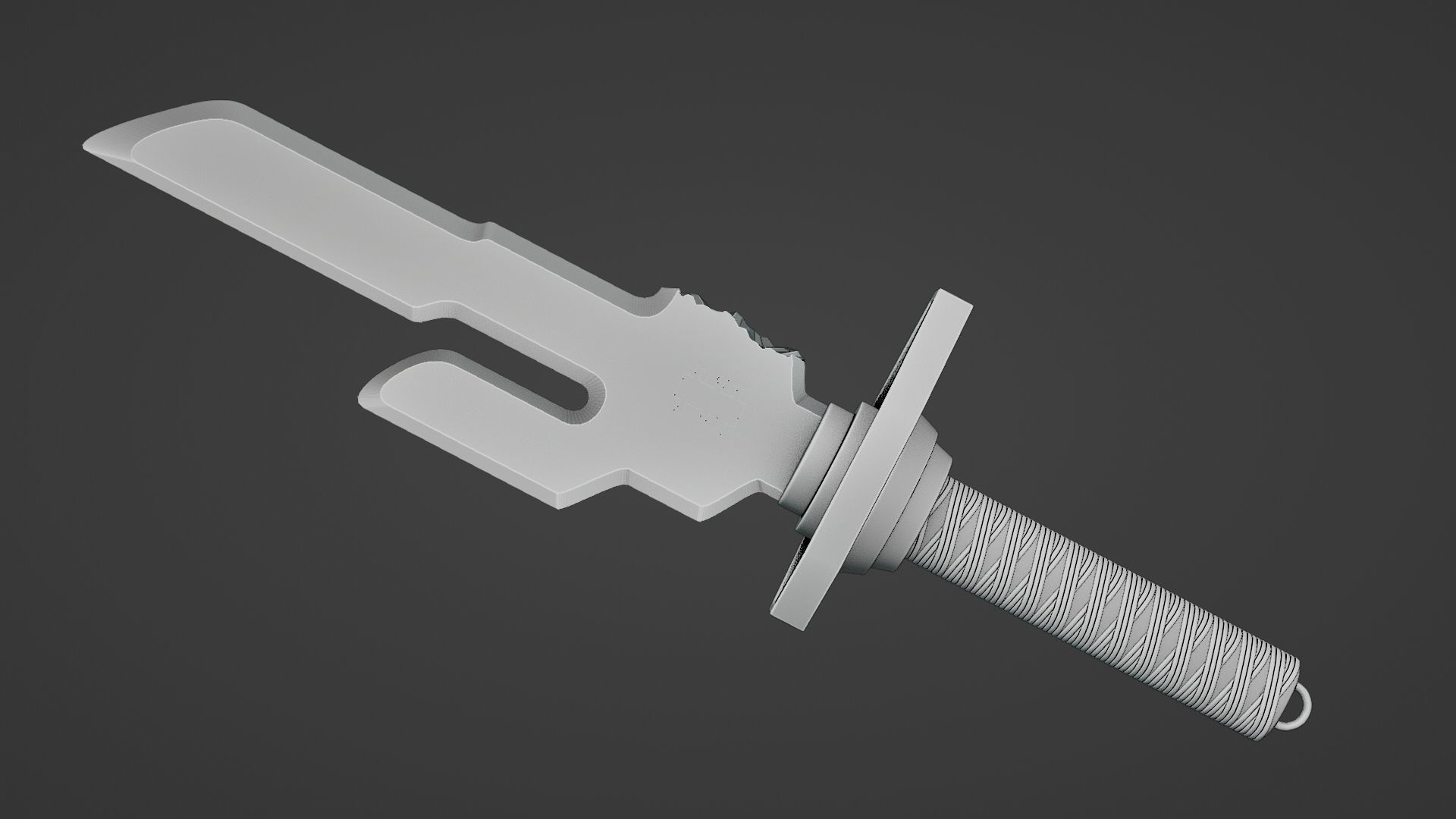 Inverted Spear Of Heaven Low-poly 3D model_5