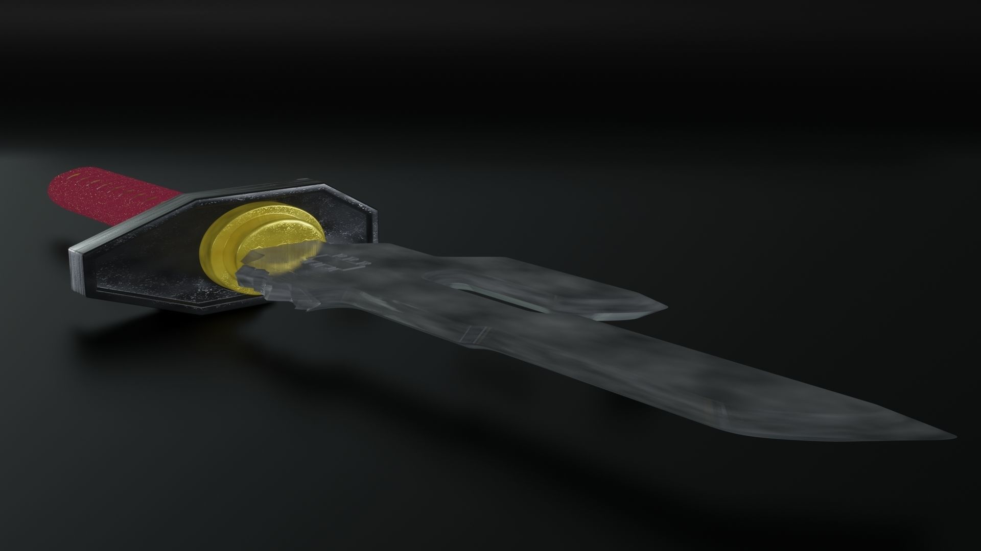 Inverted Spear Of Heaven Low-poly 3D model_4