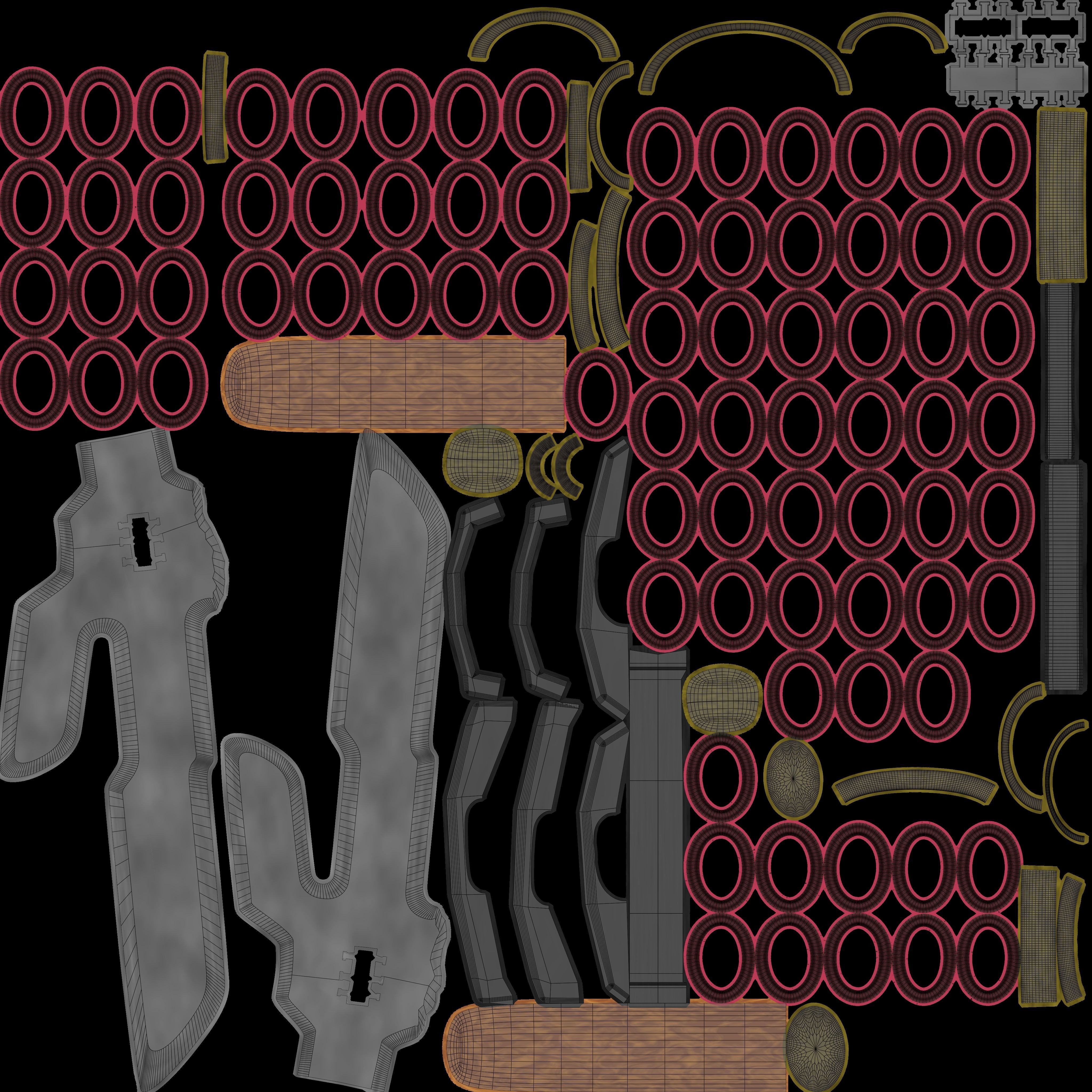 Inverted Spear Of Heaven Low-poly 3D model_8