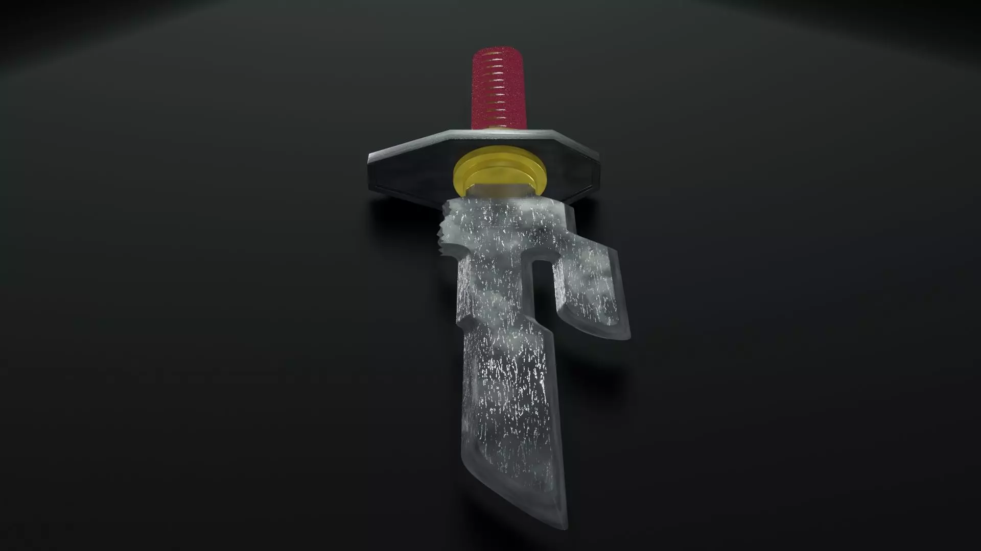 Inverted Spear Of Heaven Low-poly 3D model_0