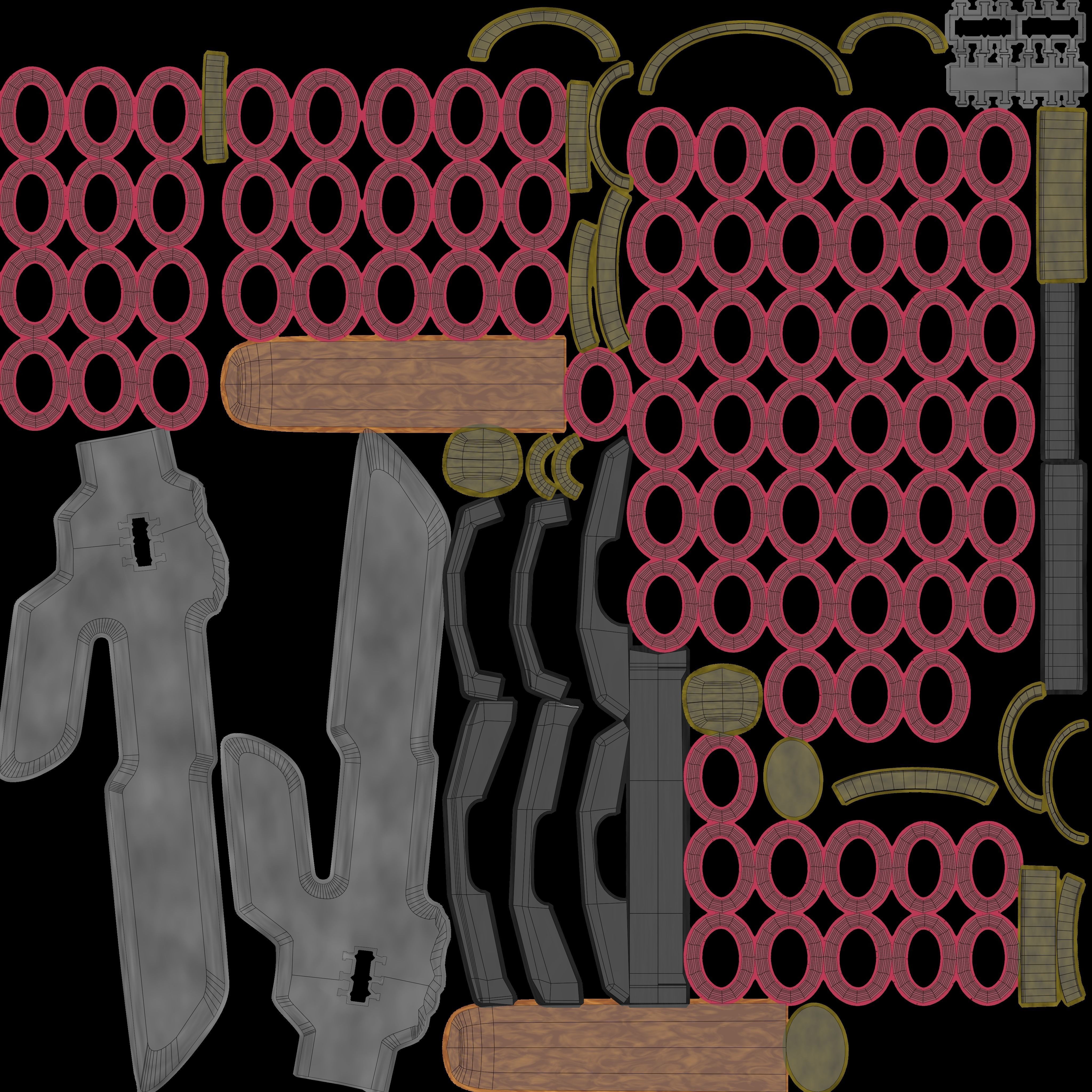 Inverted Spear Of Heaven Low-poly 3D model_9