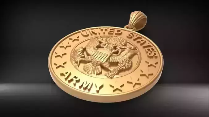 USA Army Pendants Necklace jewelry