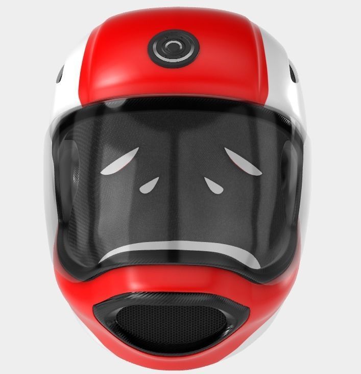 Bicycle Helmet Free low-poly 3D model_2