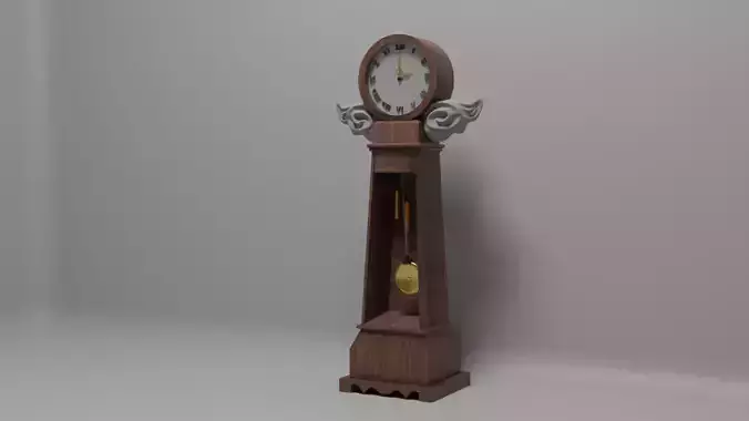 Dark tall clock furniture