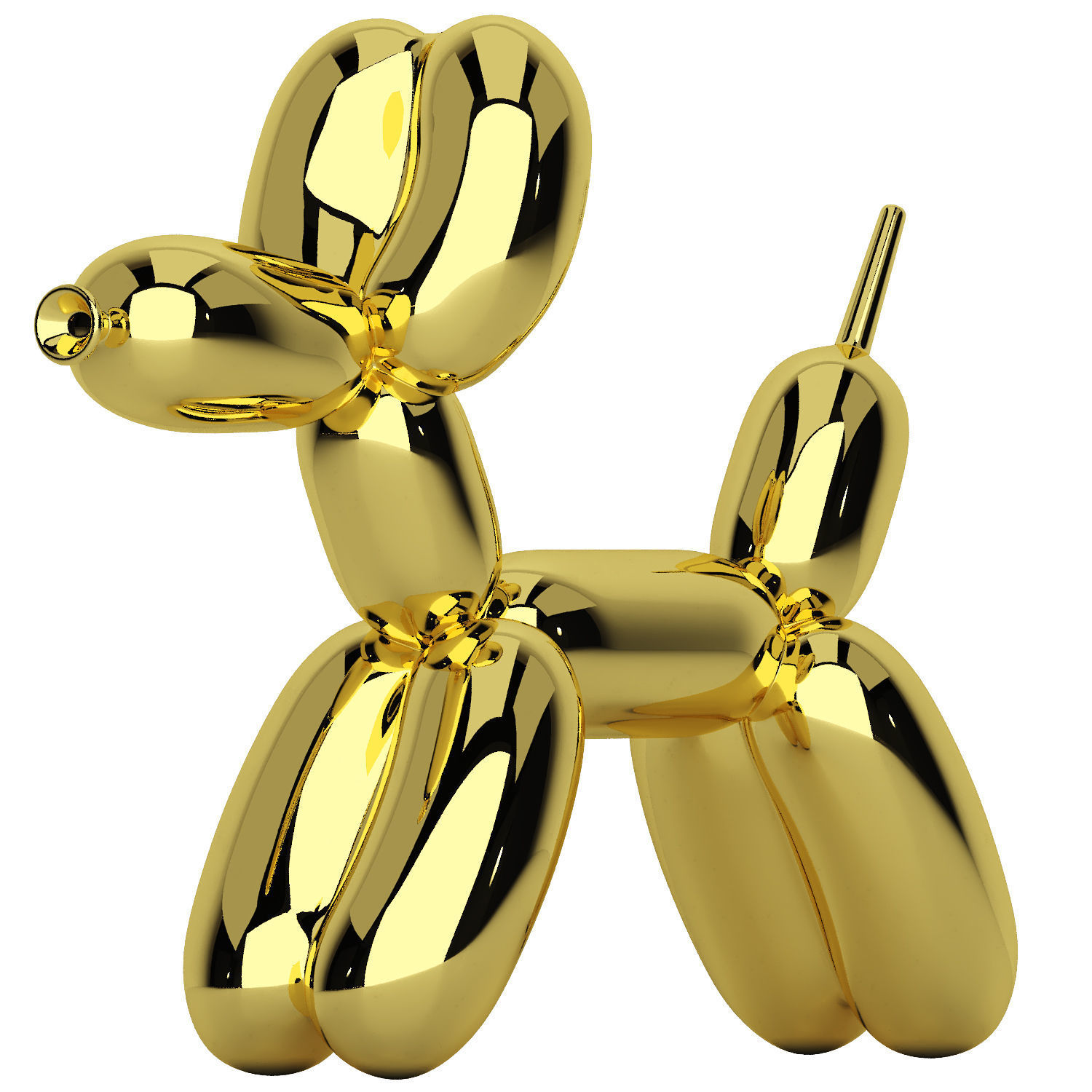 balloon dog 3D model_5