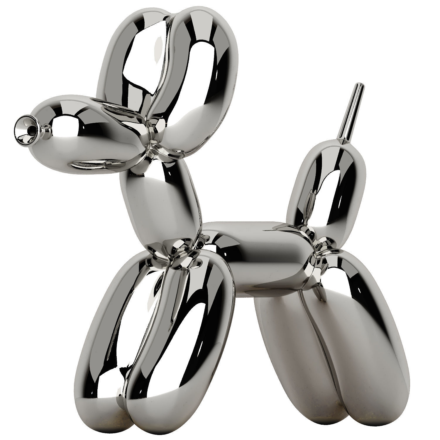 balloon dog 3D model_2