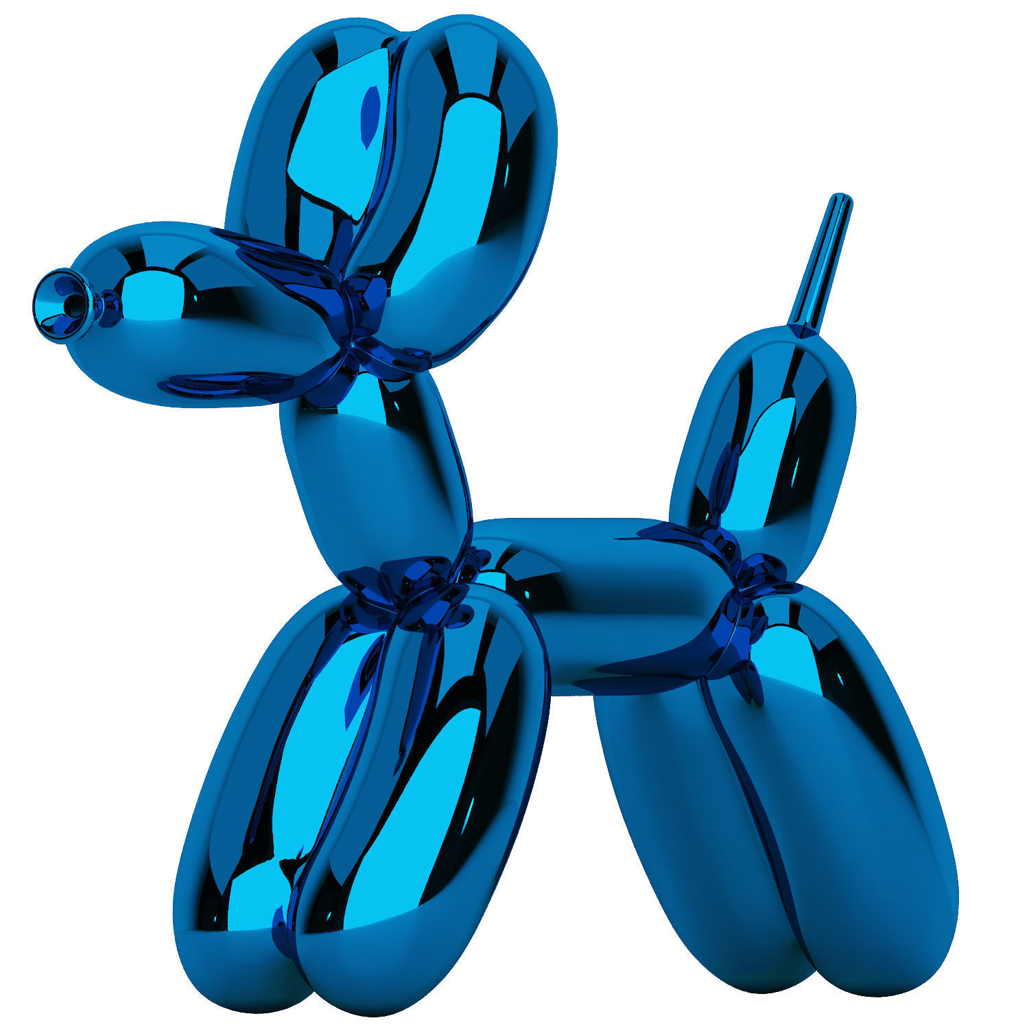 balloon dog 3D model_3