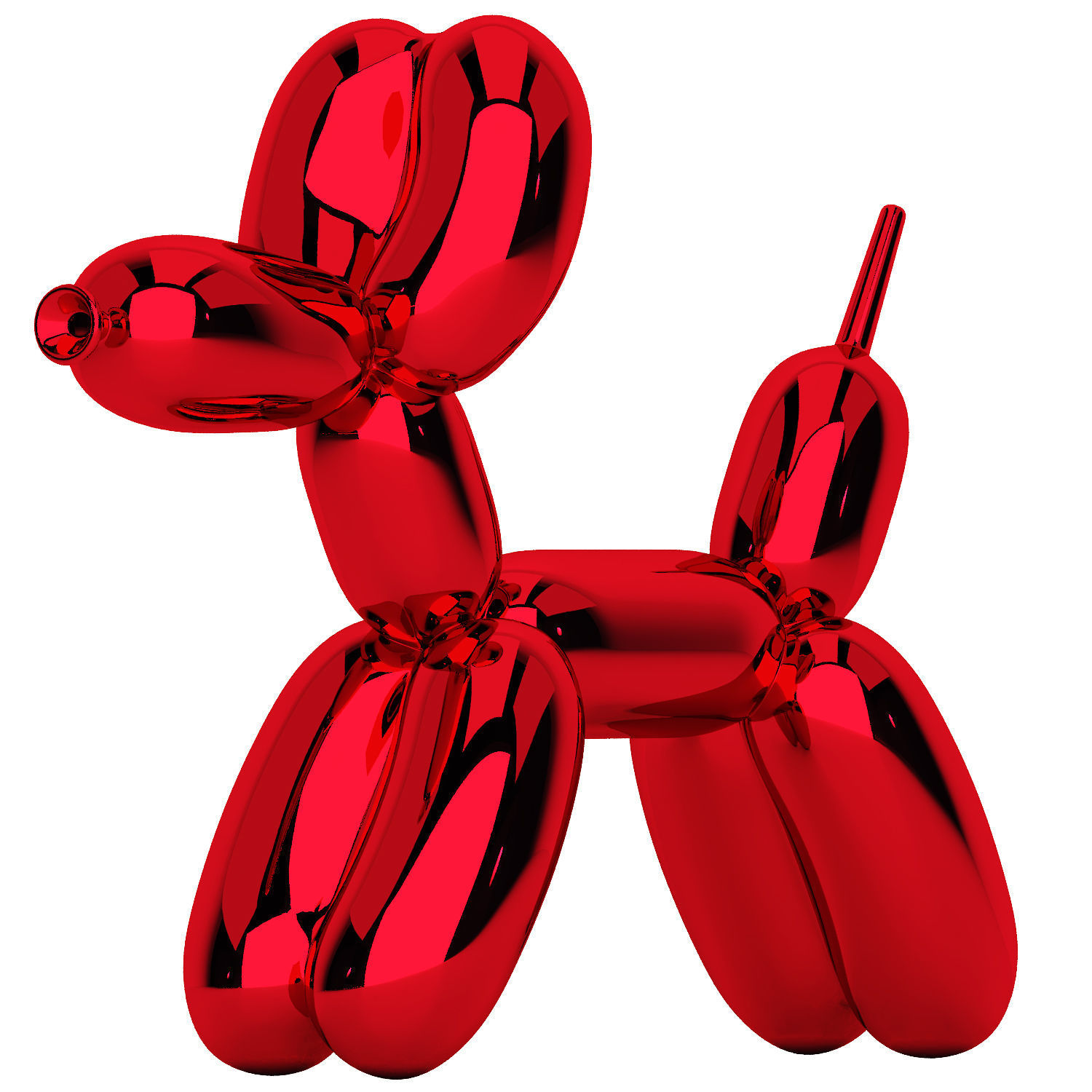balloon dog 3D model_4