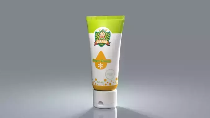 Diaper Cream 3D model