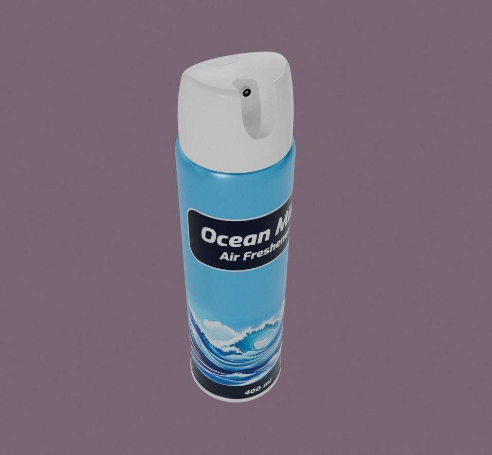 Air Freshener Low-poly 3D model_4