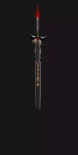 Fantasy Sword  3D model