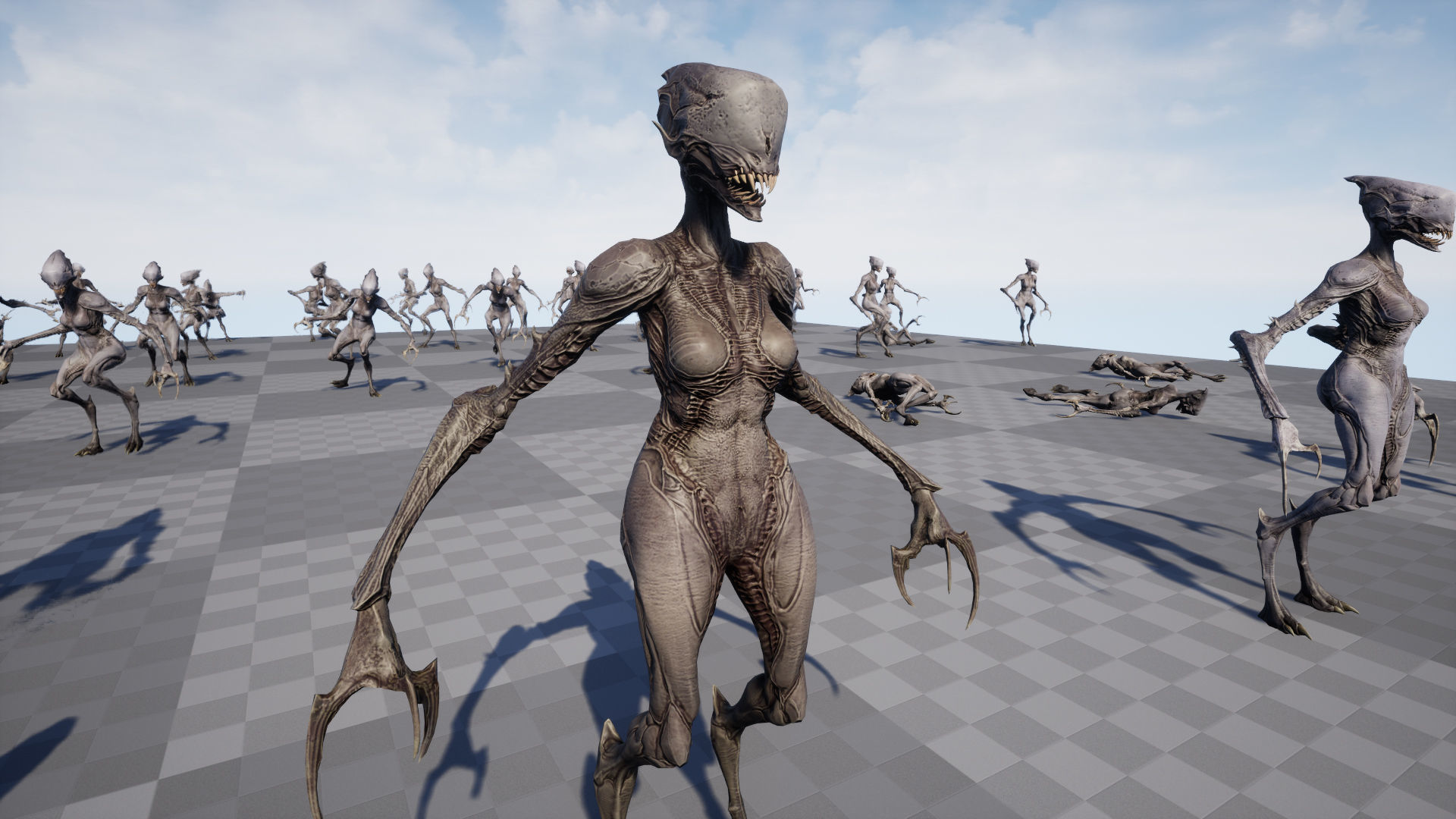 Monster 6 Low-poly 3D model_23