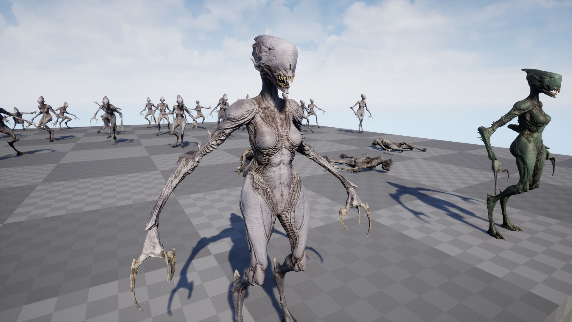 Monster 6 Low-poly 3D model_22