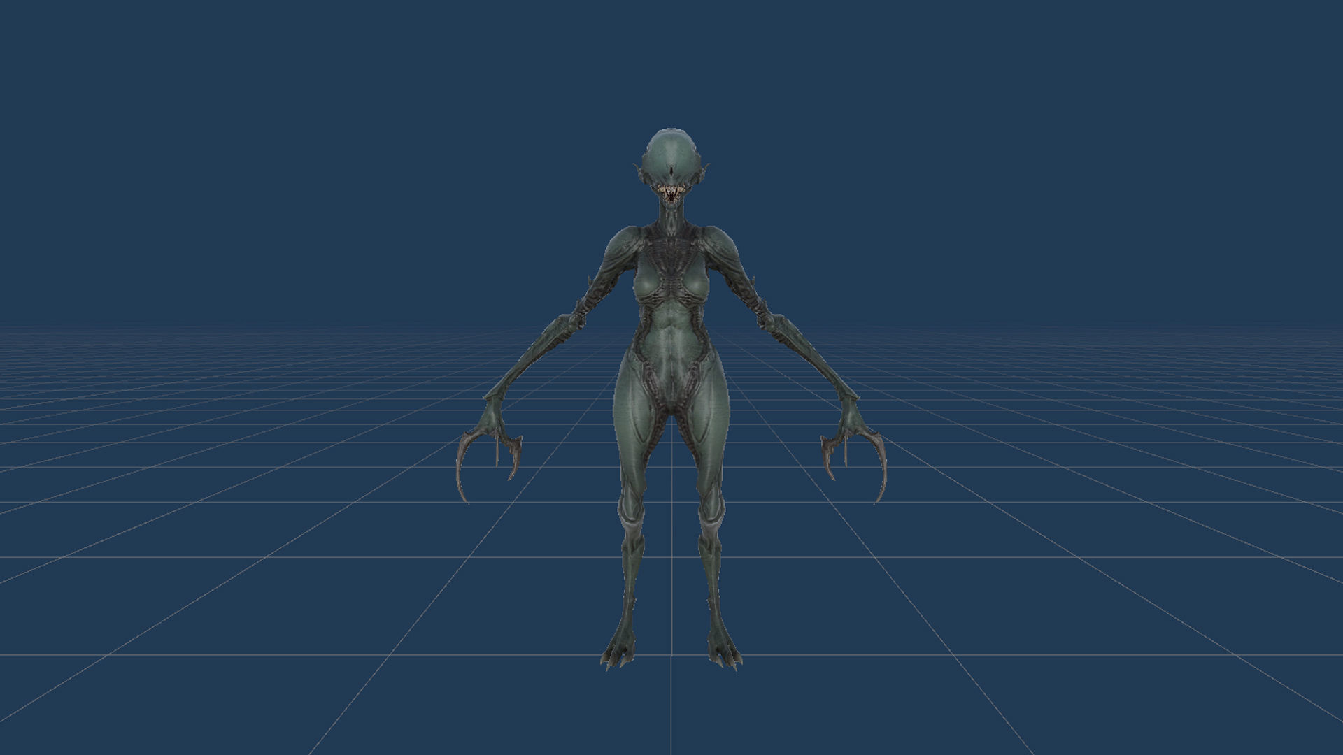 Monster 6 Low-poly 3D model_28