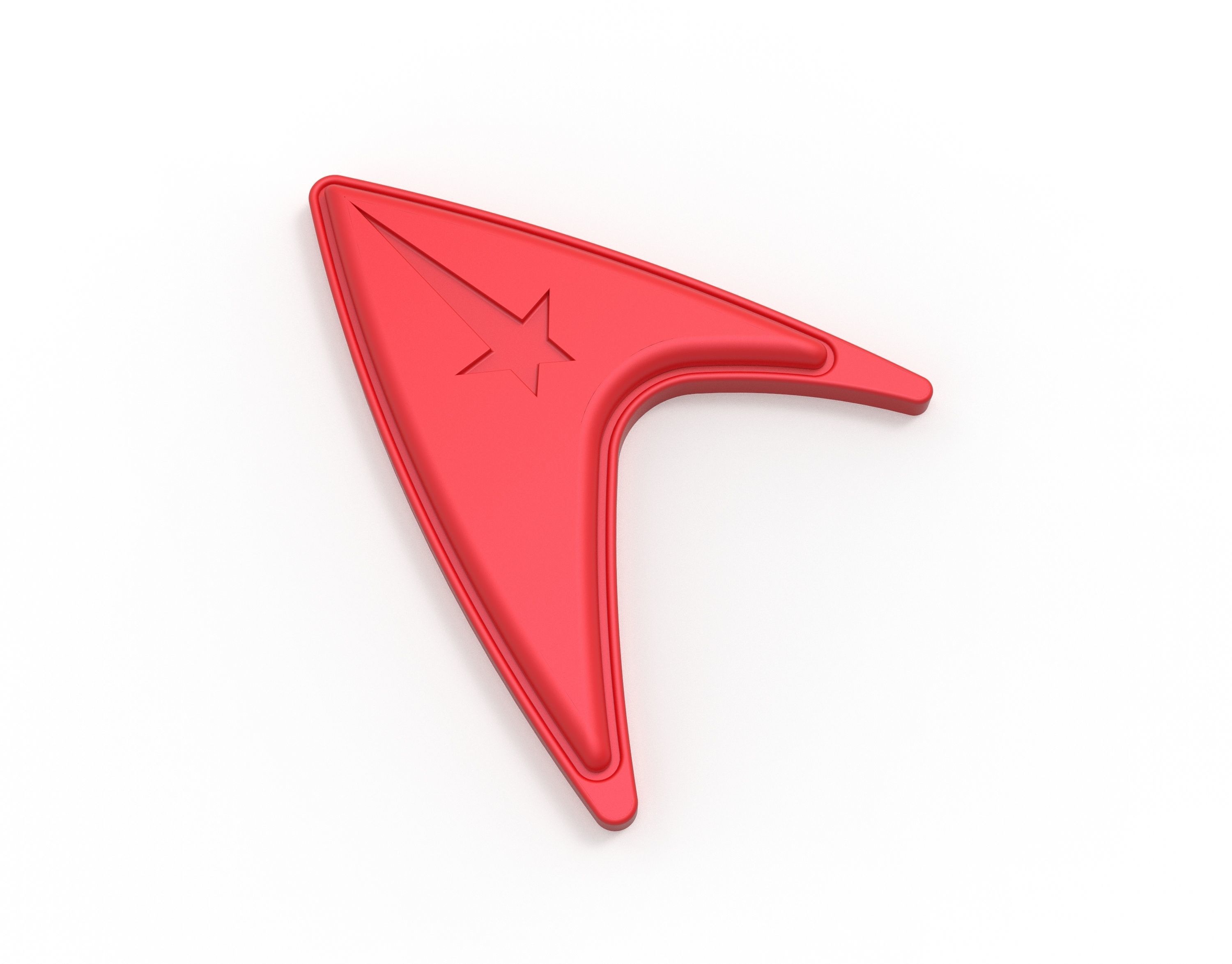 Star Trek Strange new worlds Badge Command 3D print model_1