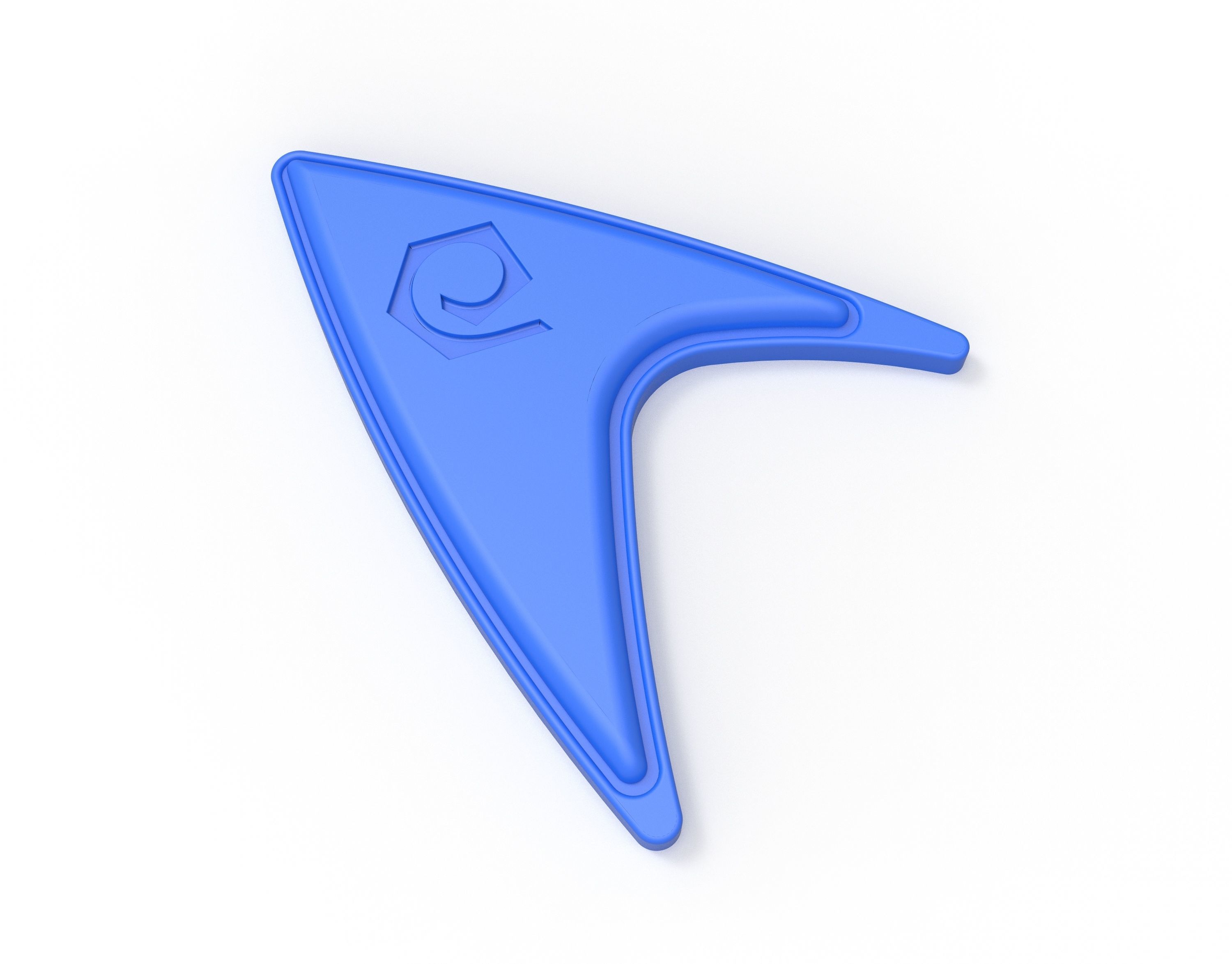 Star Trek Strange new worlds Badge Operations 3D print model_1