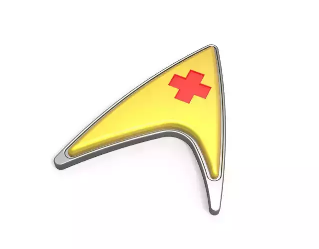 Star Trek Strange new worlds Badge Medical 