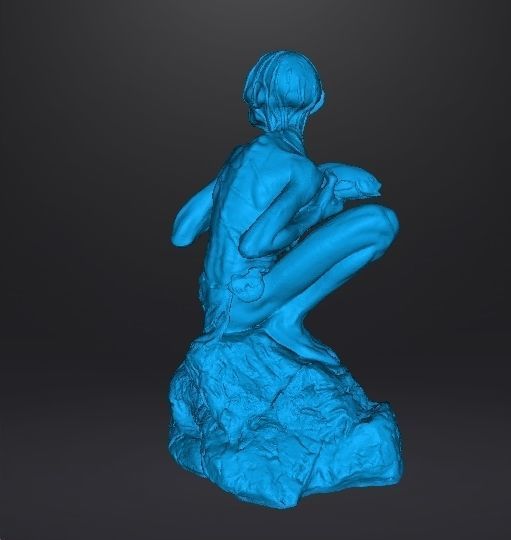 GOLLUM SMEAGOL RESIN STATUE INSPIRED FIGURE MODEL 3D print model_11