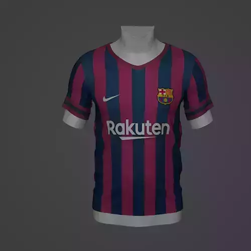 barcelona Football Jersey T-Shirt - Soccer Kit
